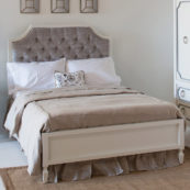 Newport Cottages Beverly Bed with Tufted Panel