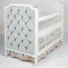 Beverly Crib with Tufted Panels