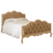 Newport Cottages Hilary Bed with Tufted Panels