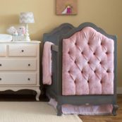 Newport Cottages Hilary Crib with Tufted Panels
