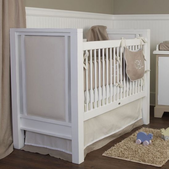 Newport Cottages Ricki Crib with Upholstered Panels
