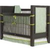 Ricki Crib with Upholstered Panels