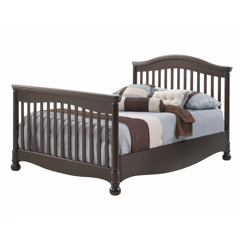Natart Juvenile Avalon "5in1" Convertible Crib in Cocoa Kids