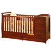 Daphne I 3 in 1 Convertible Crib in Cherry