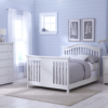Baby Appleseed Stratford Convertible Crib in Pure White