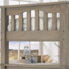 kenwood harper twin over twin bunk bed in driftwood