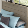kenwood twin size panel bed in driftwood