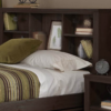 kenwood bookcase bed in espresso