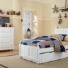beach house kennedy panel bed in white