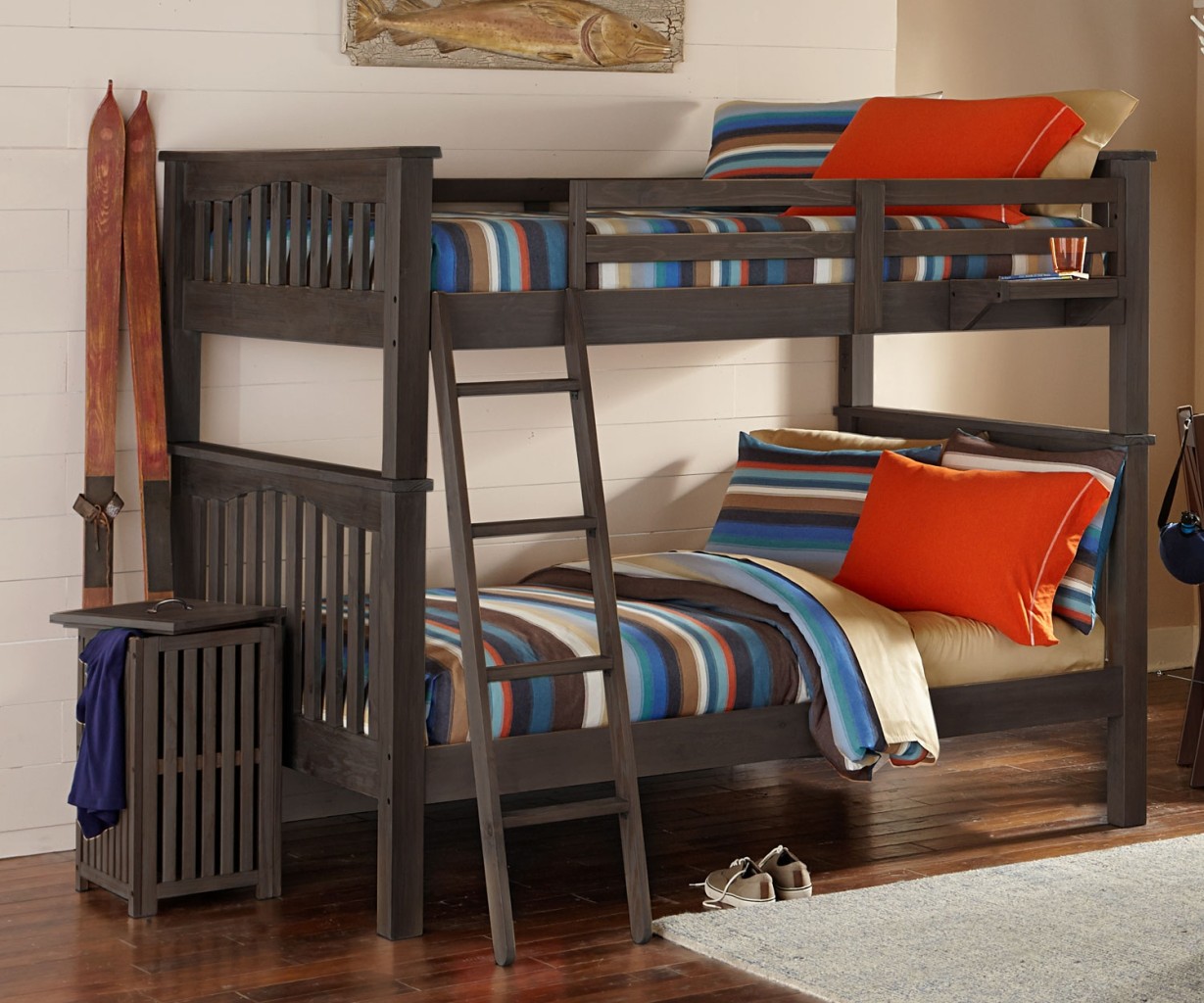 Kenwood Collection Full over Full Bunk Bed in Espresso Kids Furniture In Los Angeles