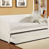 CM1929 daybed with trundle in white