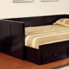 CM1927 daybed with drawers in black