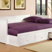 CM1927 daybed with drawers in white
