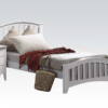 19150T slatted bed in White