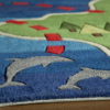 pirate route kids rug