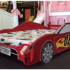 red racecar twin size car bed