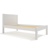maxtrix panel bed in white