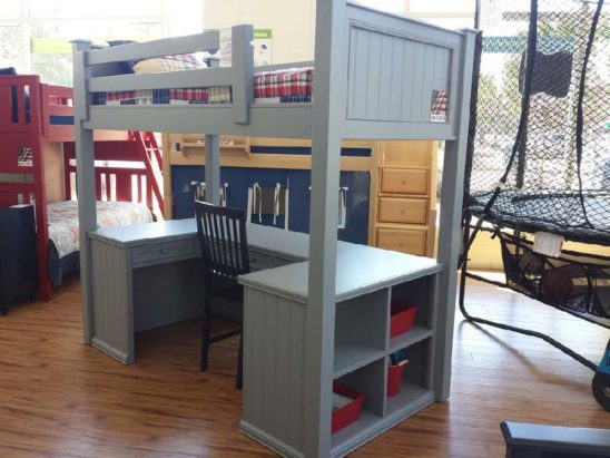 Twin Whichester Workstation Loft Bed
