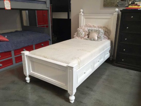 kenmare low profile bed with storage