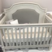 Jameson Lifetime Crib in Misty Grey