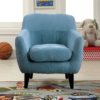 ida kids chair in blue