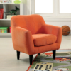 ida kids chair in orange