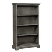 Charlie Vertical Bookcase in Weathered Grey