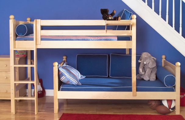 Maxtrix Parallel Bunk Bed With Straight, Parallel Bunk Beds