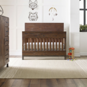ED by Ellen Degeneres Greystone Collection Convertible Crib in Hewn Brown