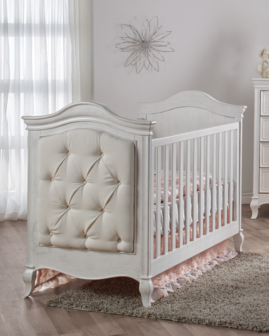 Diamond Classic Crib in Vintage White - Kids Furniture In ...