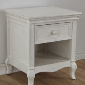 Diamante Nightstand in Vintage White