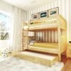 bristol natural with trundle storage bed