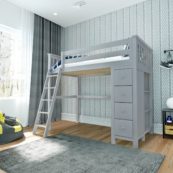 jackpot edinburgh loft bed grey